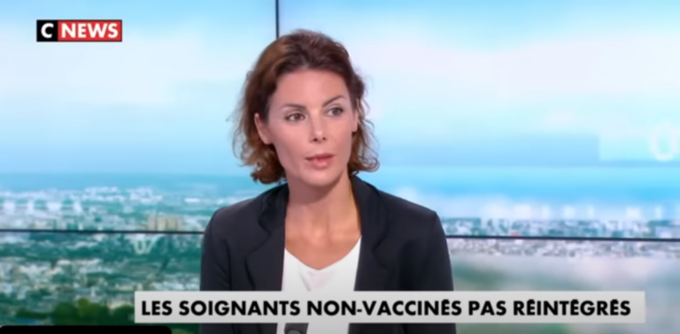 Marie-Estelle Dupont défend brillamment les soignants suspendus non-vaccinés sur CNews!