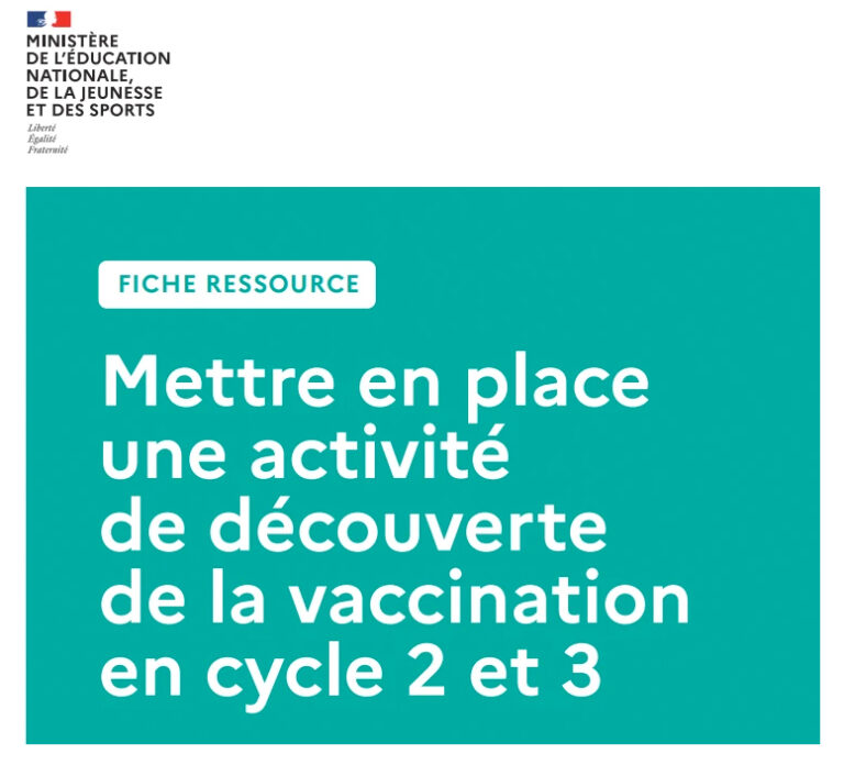 Ils veulent endoctriner nos enfants à l’école pour les vacciner contre le covid !