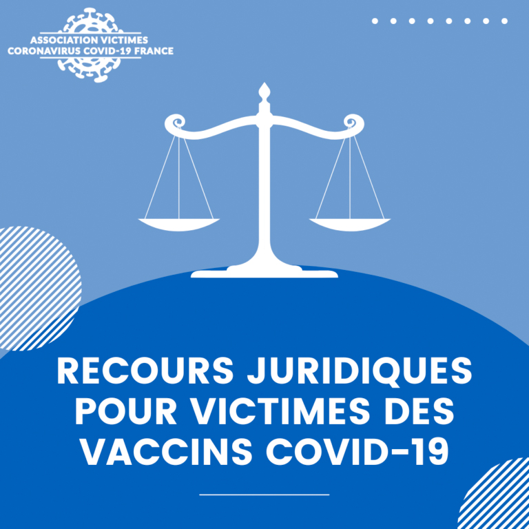 Recours pour les victimes des vaccins Covid-19