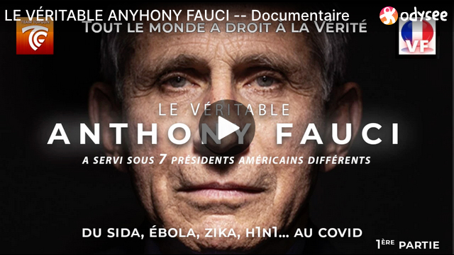 LE VÉRITABLE ANYHONY FAUCI – Documentaire
