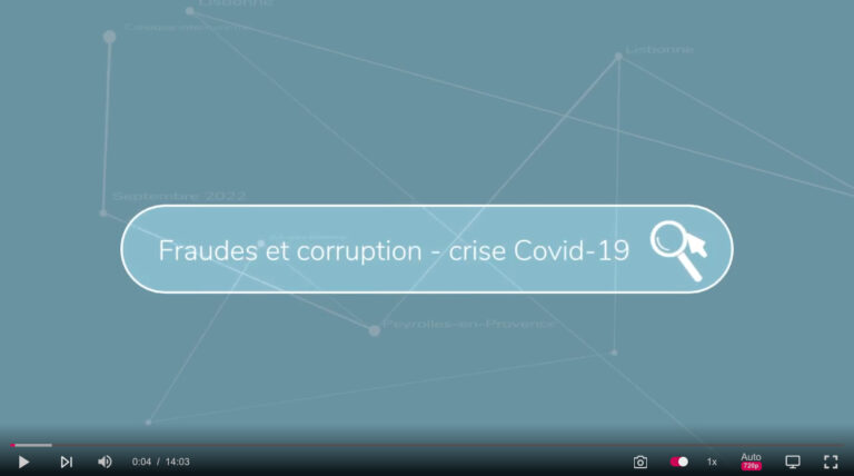 Colloque interdisciplinaire « Corruption et fraude dans la crise COVID depuis 2020 »