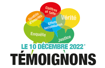 Appel à témoignages et hommages le 10 décembre 2022