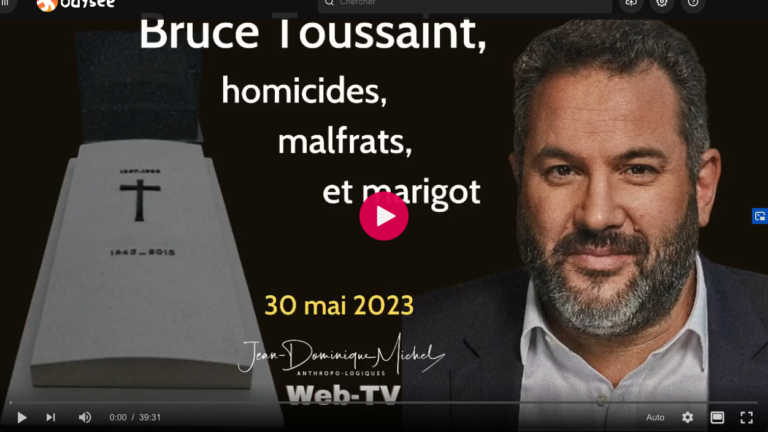 Bruce Toussaint, homicides, malfrats et marigot