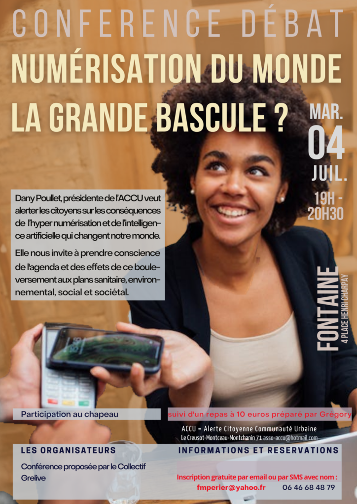 Conférence débat : numérisation du monde, la grande bascule