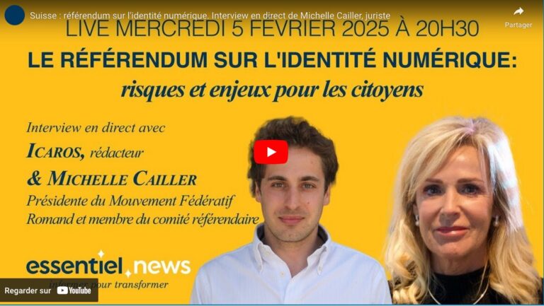 Identité numérique en Suisse : un référendum est lancé !