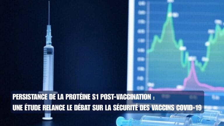 Persistance de la protéine S1 post-vaccination : une étude relance le débat sur la sécurité des vaccins COVID-19