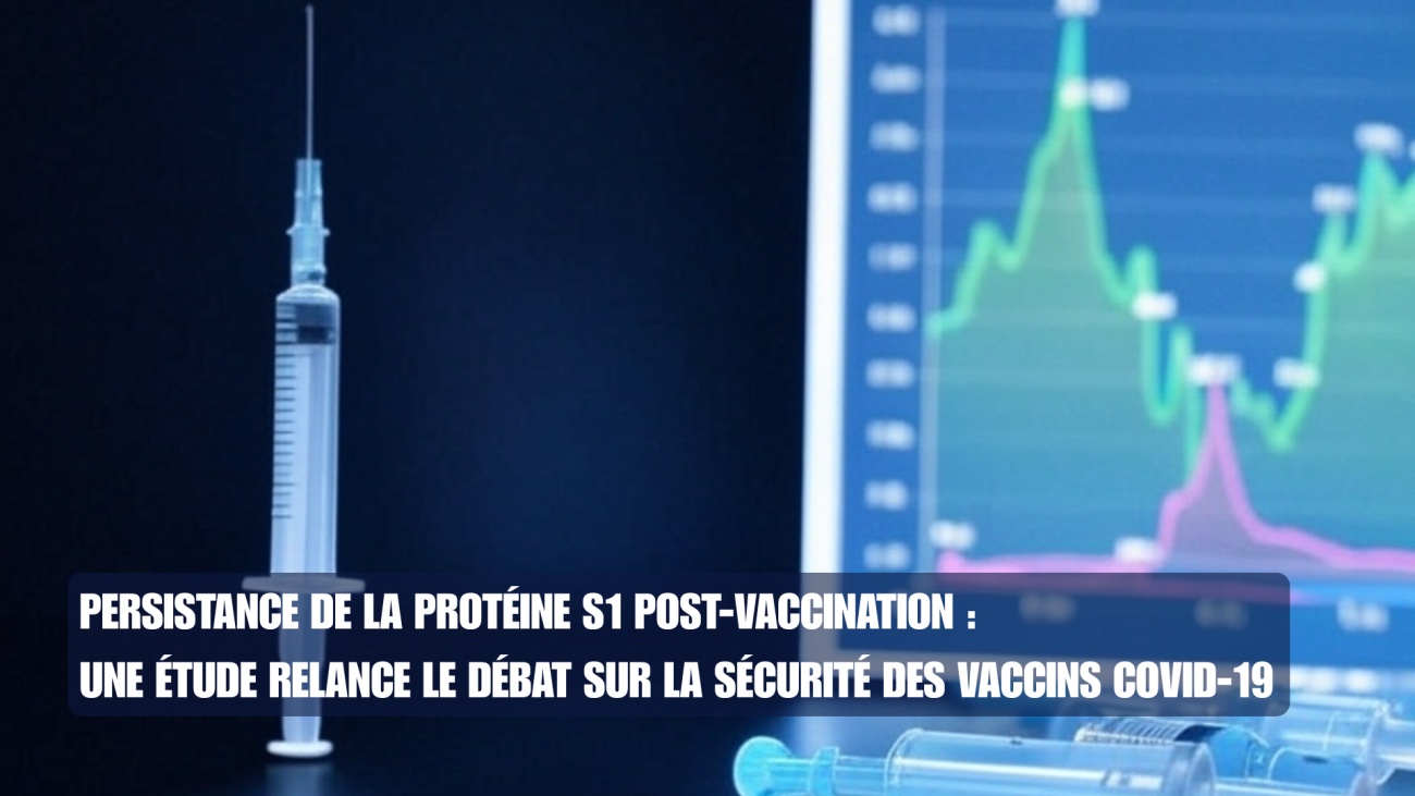 Persistance de la protéine S1 post-vaccination : une étude relance le débat sur la sécurité des vaccins COVID-19