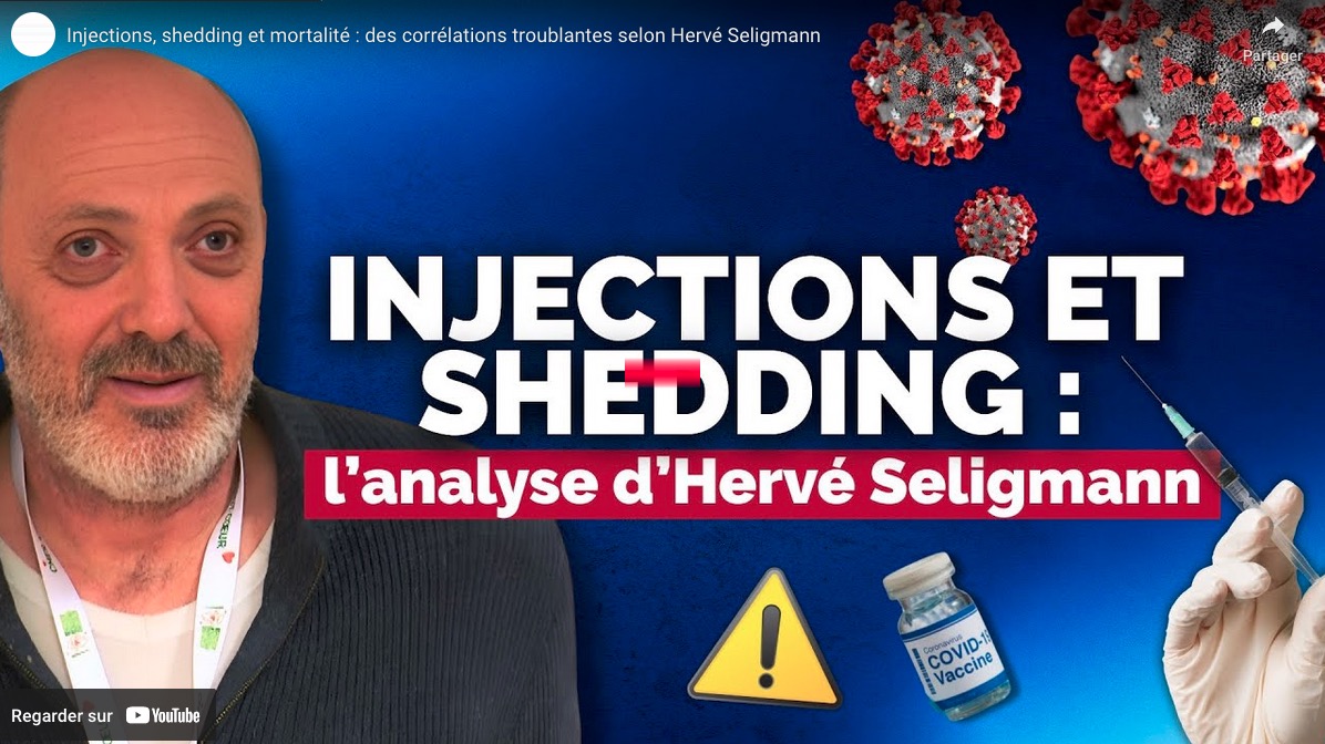 Injections, shedding et mortalité : des corrélations troublantes selon Hervé Seligmann