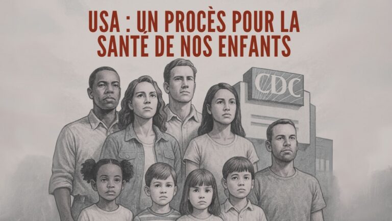 Une plainte historique aux Etats-Unis : le procès contre le CDC pour la sante des enfants