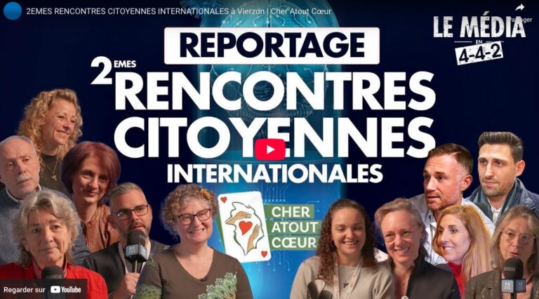 2èmes RENCONTRES CITOYENNES INTERNATIONALES à Vierzon | Cher Atout Cœur