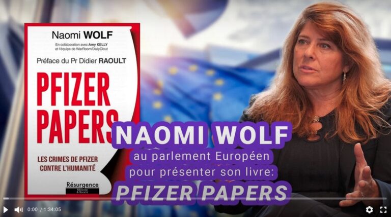 Les Pfizer Papers au Parlement européen: une attaque délibérée sur la fertilité