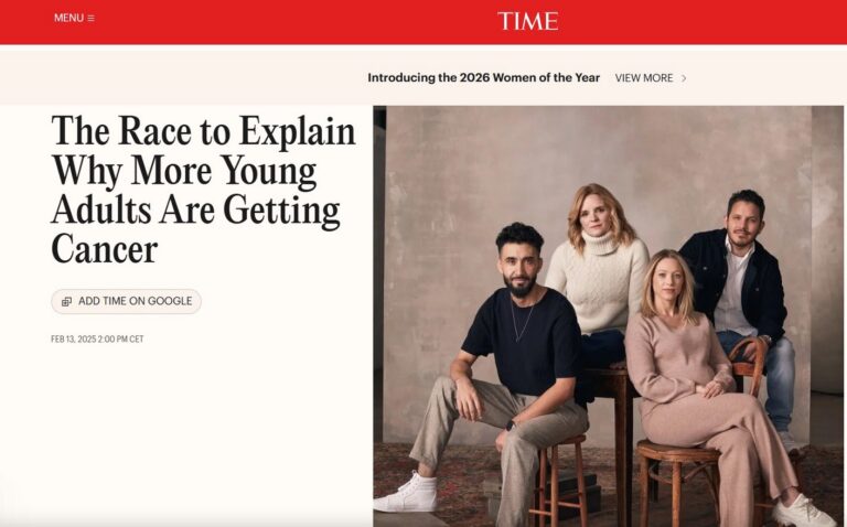 Le cancer turbo fait la couverture du magazine Time