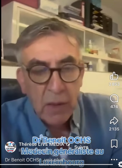 Benoit Ochs, médecin généraliste au Luxembourg