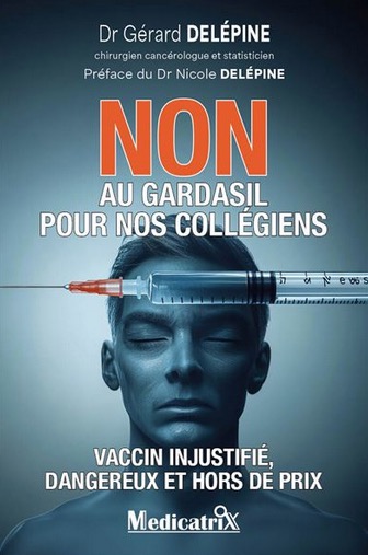 Non au Gardasil pour nos collégiens – Vaccin injustifié, dangereux et hors de prix
